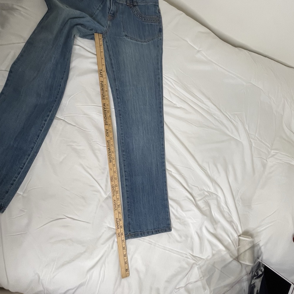 Natural Reflections Womens Bootcut Jeans Medium Wash Patch‎ Pockets Size 6 - Picture 3 of 12